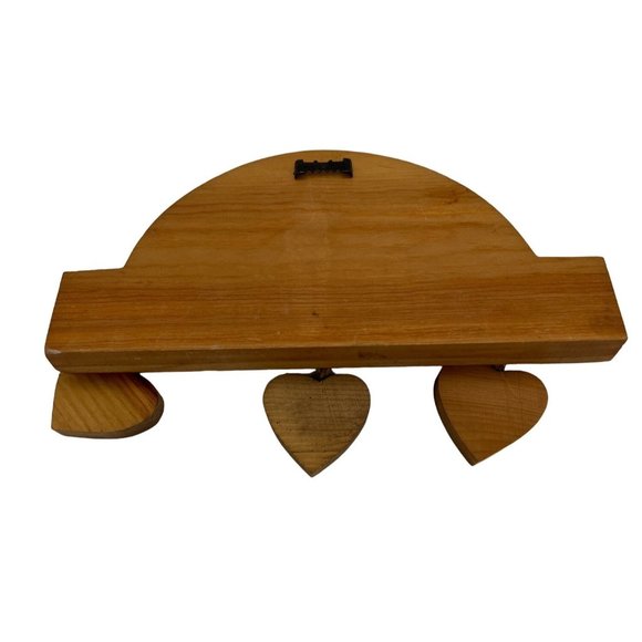 Mom's Busy Please Take a Number Wall Hanging Handmade Wood 8.75" x 4" - Picture 5 of 5